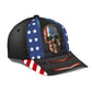 American Skull Carbon Pattern – Classic Cap