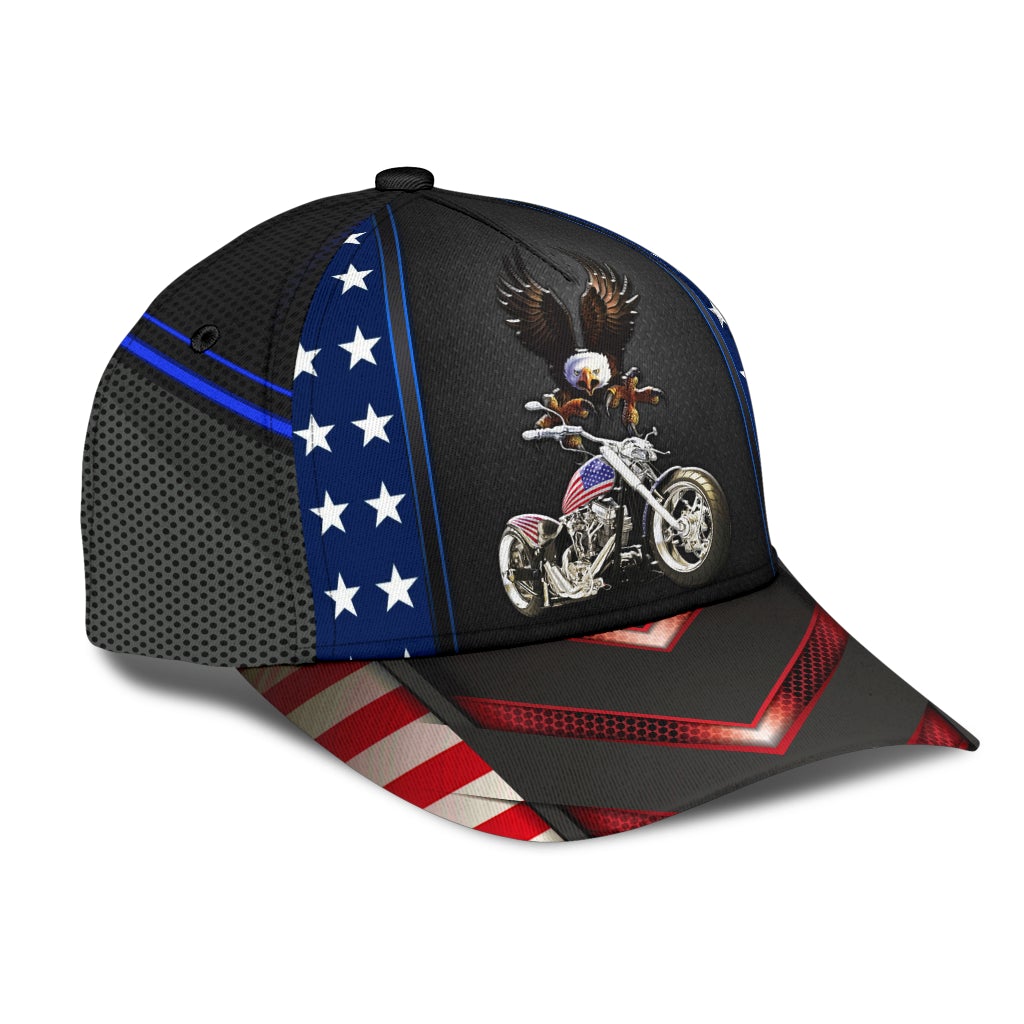 Motorcycle Biker American Eagle – Classic Cap