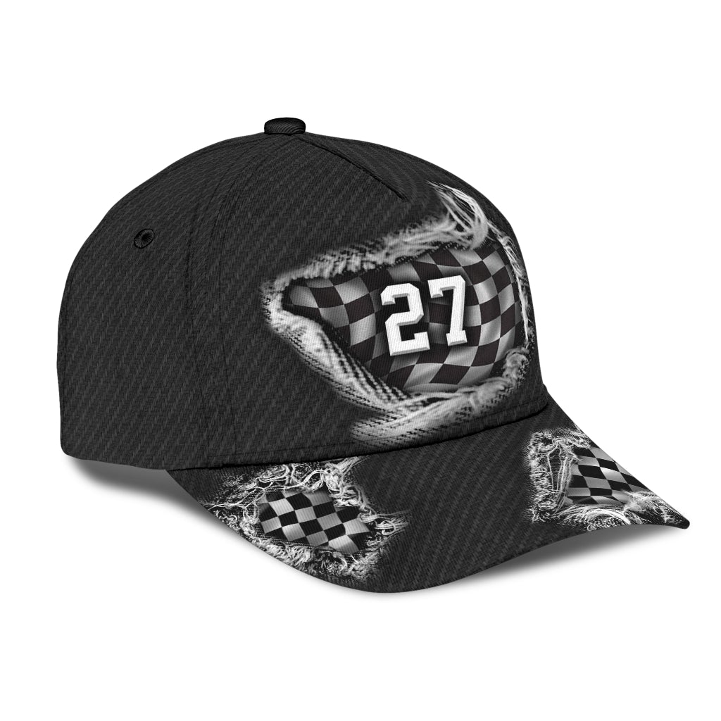 Custom Racing Personalized Number – Classic Cap