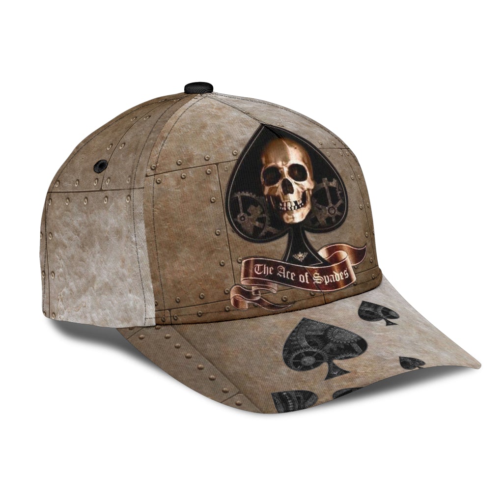 Skull Ace Of Spades Vibes – Classic Cap