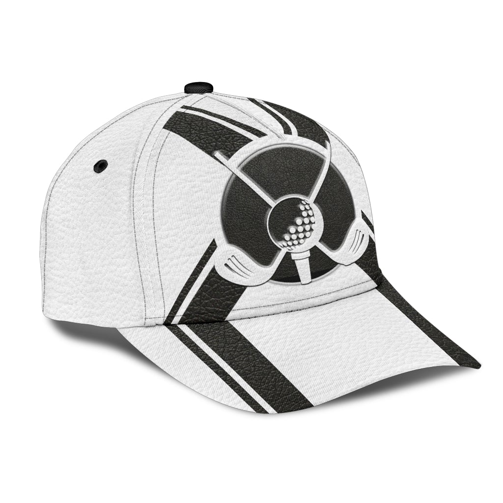 White Golf Sport Style – Classic Cap