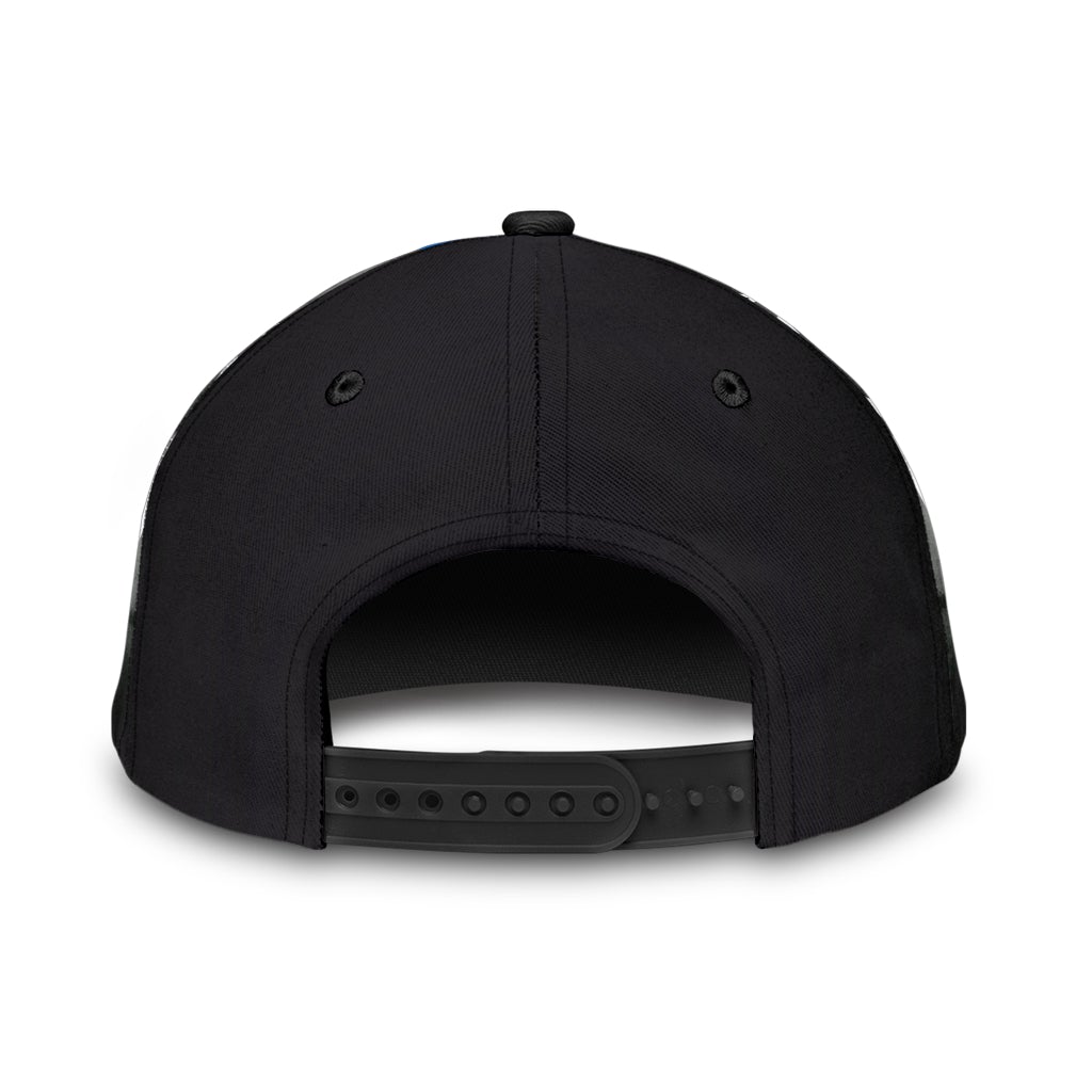 Blue Star Flag Police Support Style – Classic Cap