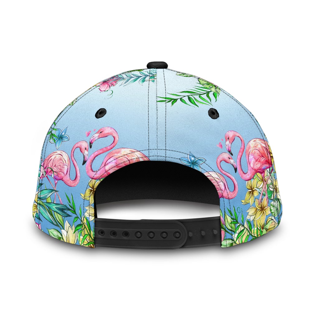 Flamingo Tropical Pattern Style – Classic Cap