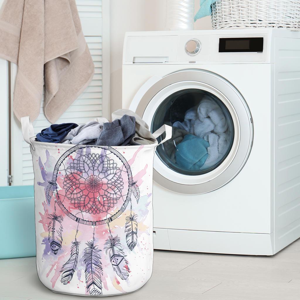 Native Americans Legend Life Limited 2 – Laundry Basket-Owls Matrix