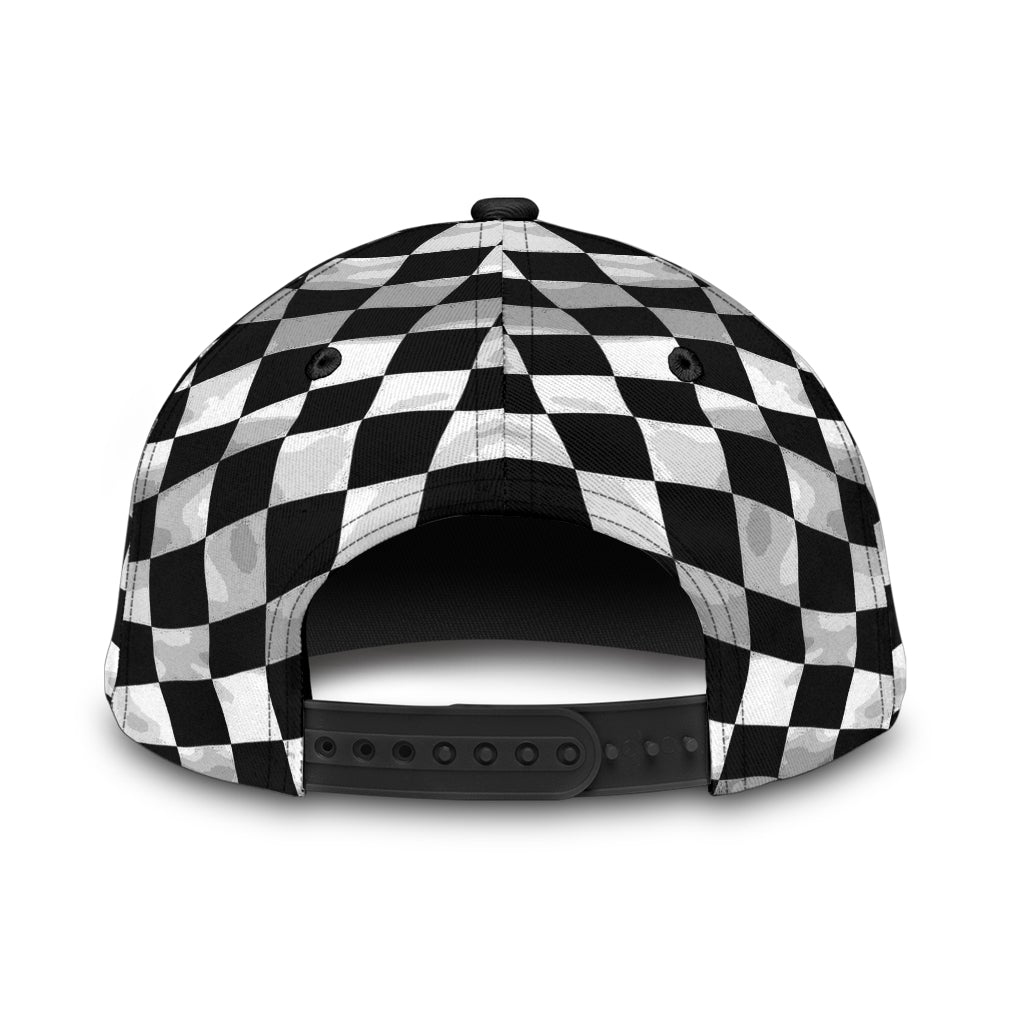 Racing Flag Crack Motorsport Style – Classic Cap