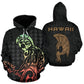 Hawaii Warrior Helmet Art - 3D Hoodie