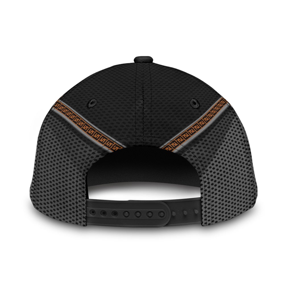 Skull Ancient Greek Pattern – Classic Cap