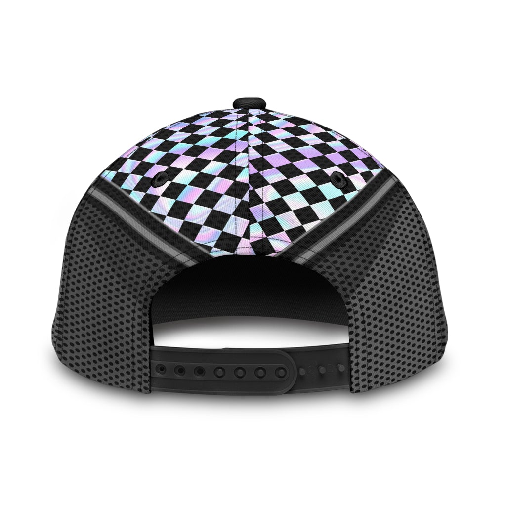 Hologram Pattern Racing Futuristic Style – Classic Cap