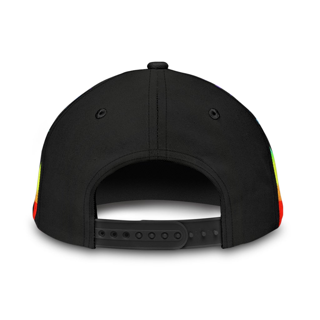 LGBT Ribbon Carbon Pride Style – Classic Cap