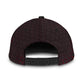 Custom Baseball Silver Pattern Personalized Name – Classic Cap