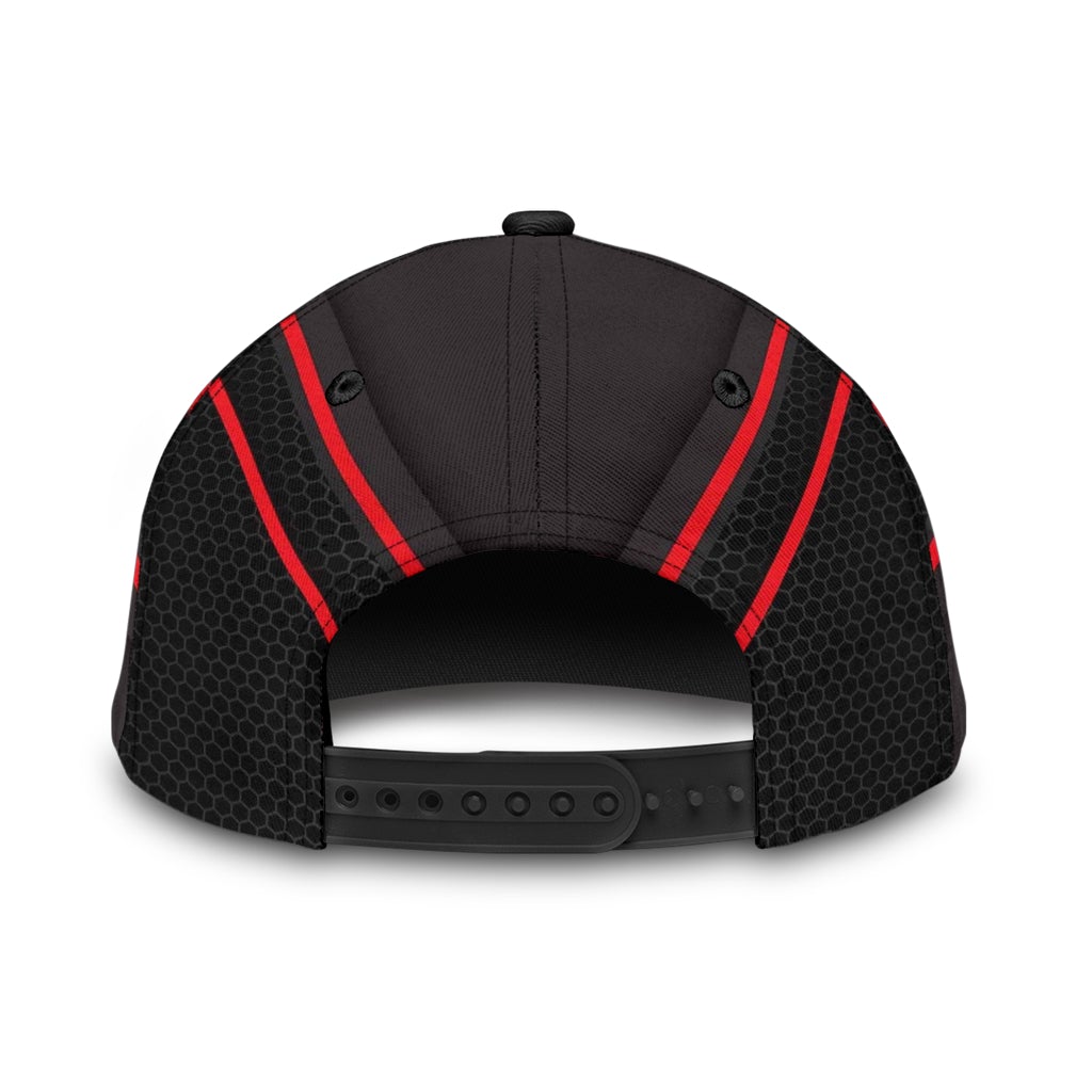 Firefighter Back The Red Support Tribute – Classic Cap