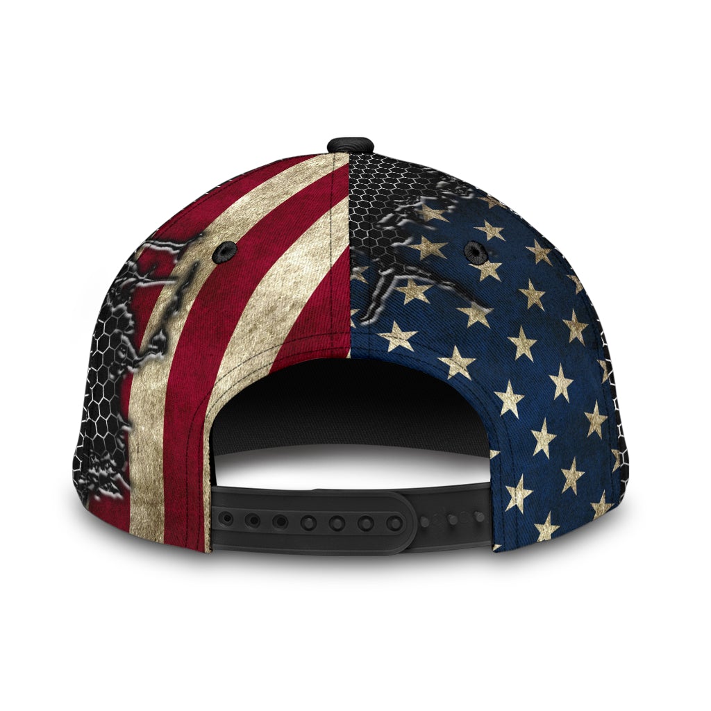 American Skull Crack Carbon – Classic Cap