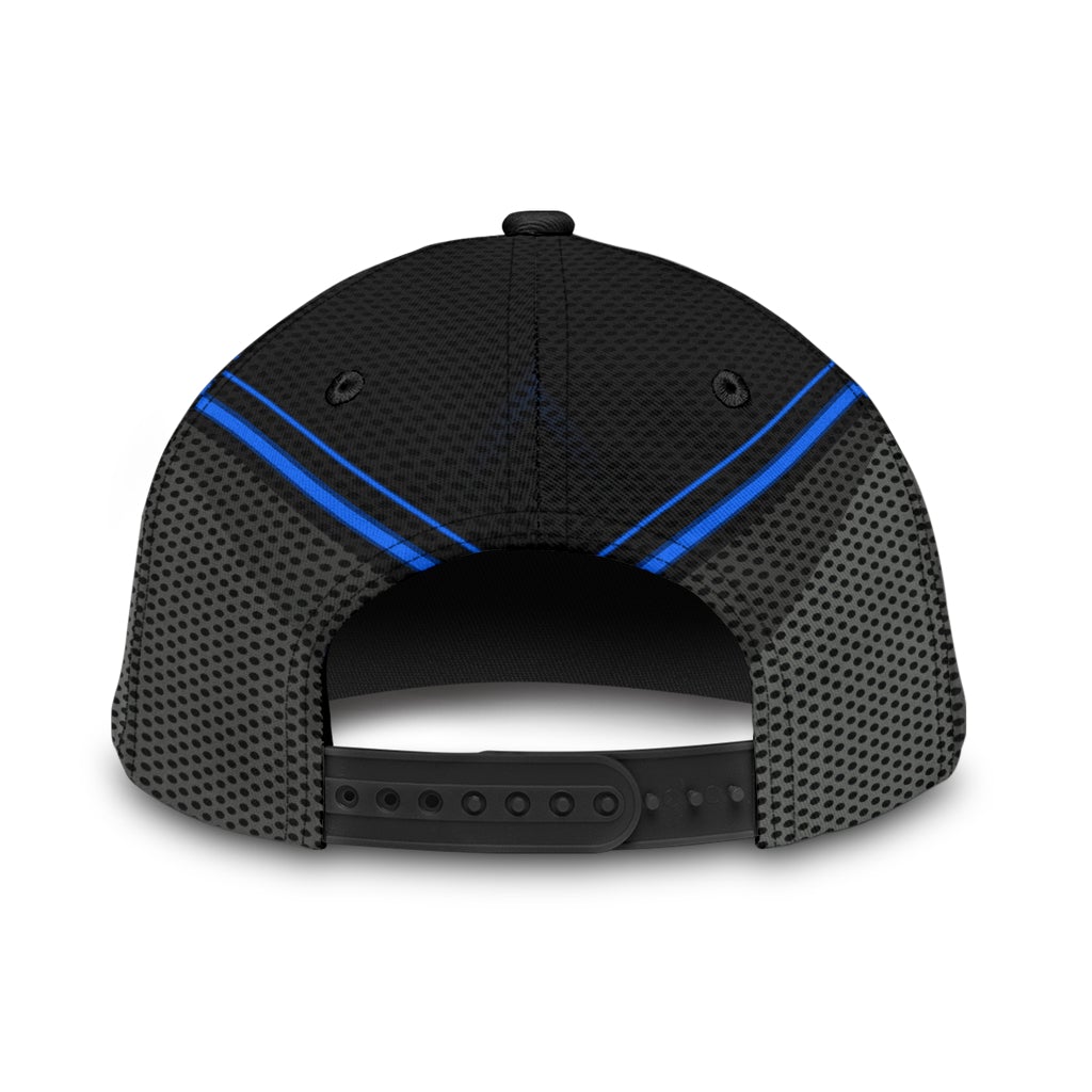 Faith Cross Blue Saved My Life – Classic Cap