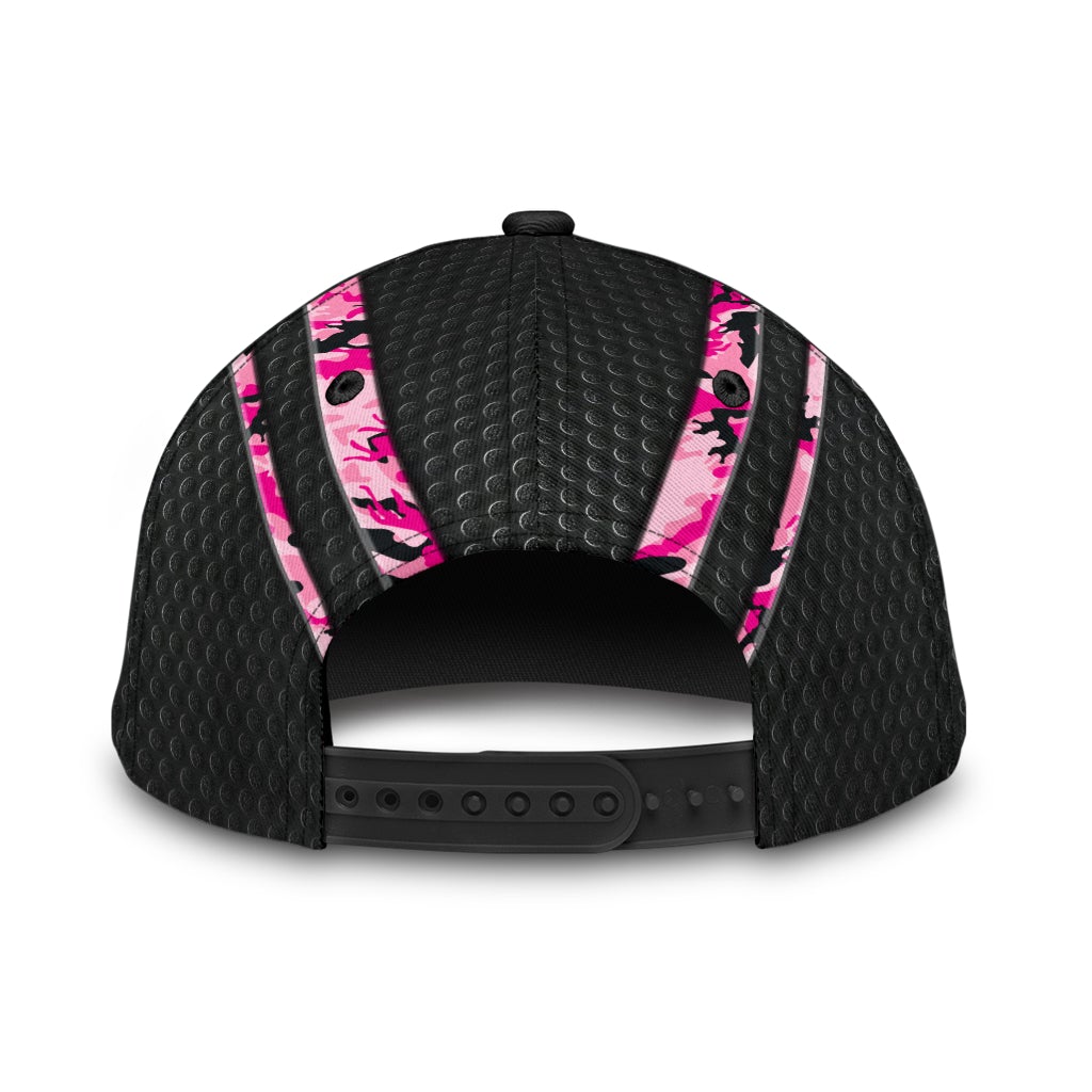 Skull Breast Cancer Awareness Support – Classic Cap