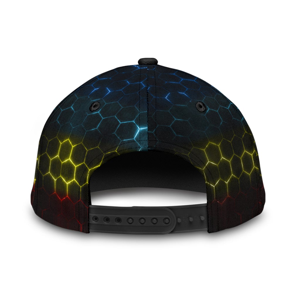 Autism Neon Flag Carbon – Classic Cap