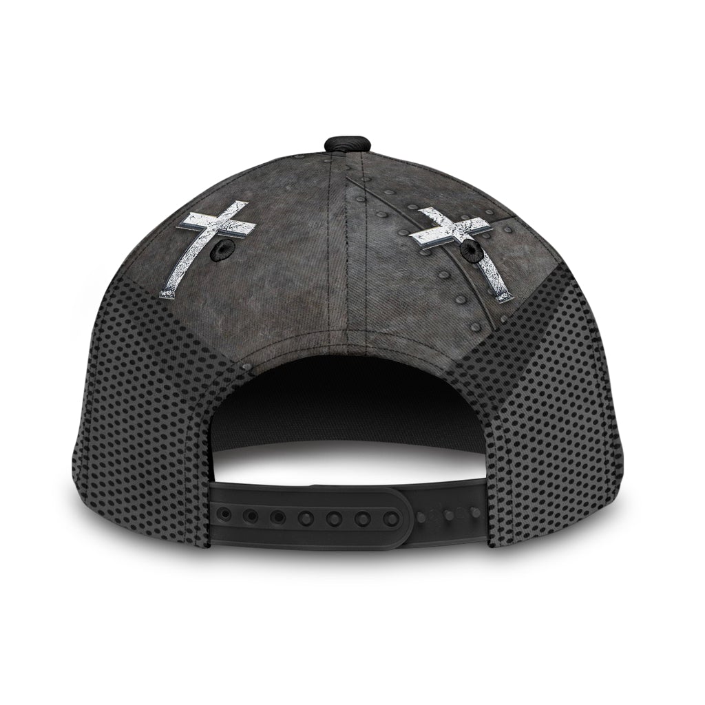 Faith Savior Silver Metal – Classic Cap