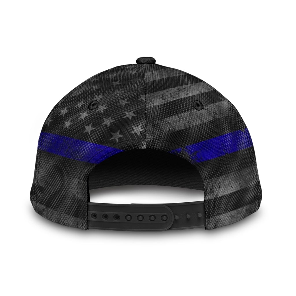Blue Flag Faith Cross – Classic Cap
