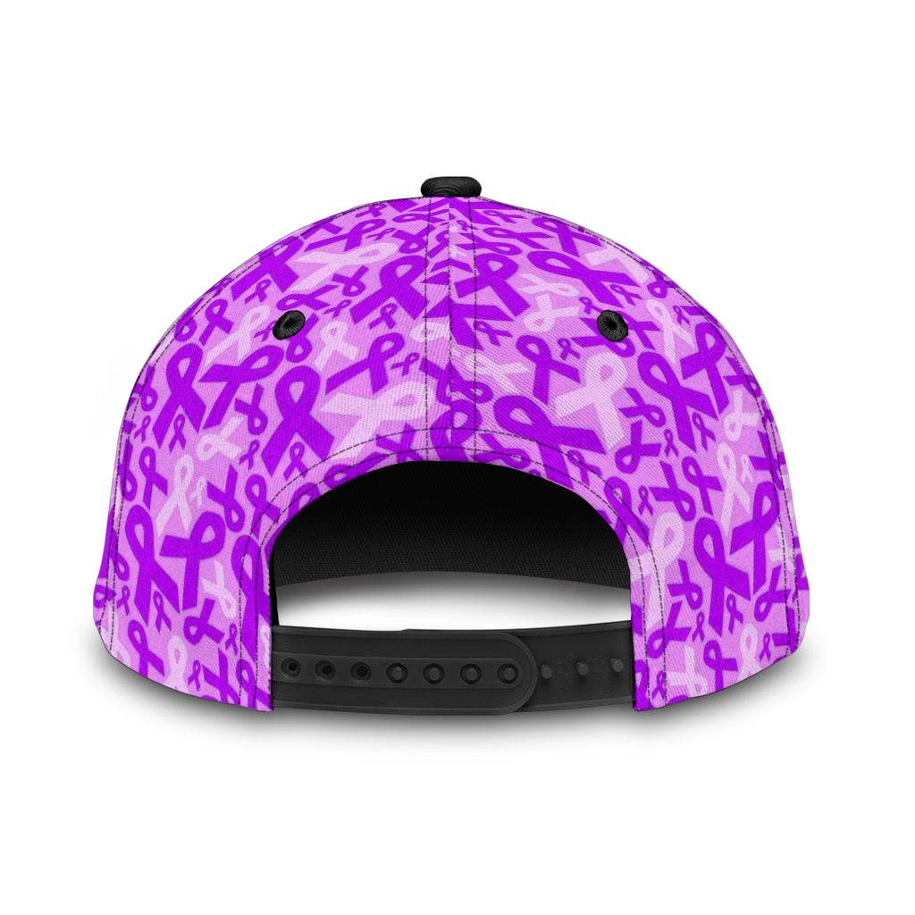 Fibromyalgia Awareness Rose Support Style – Classic Cap