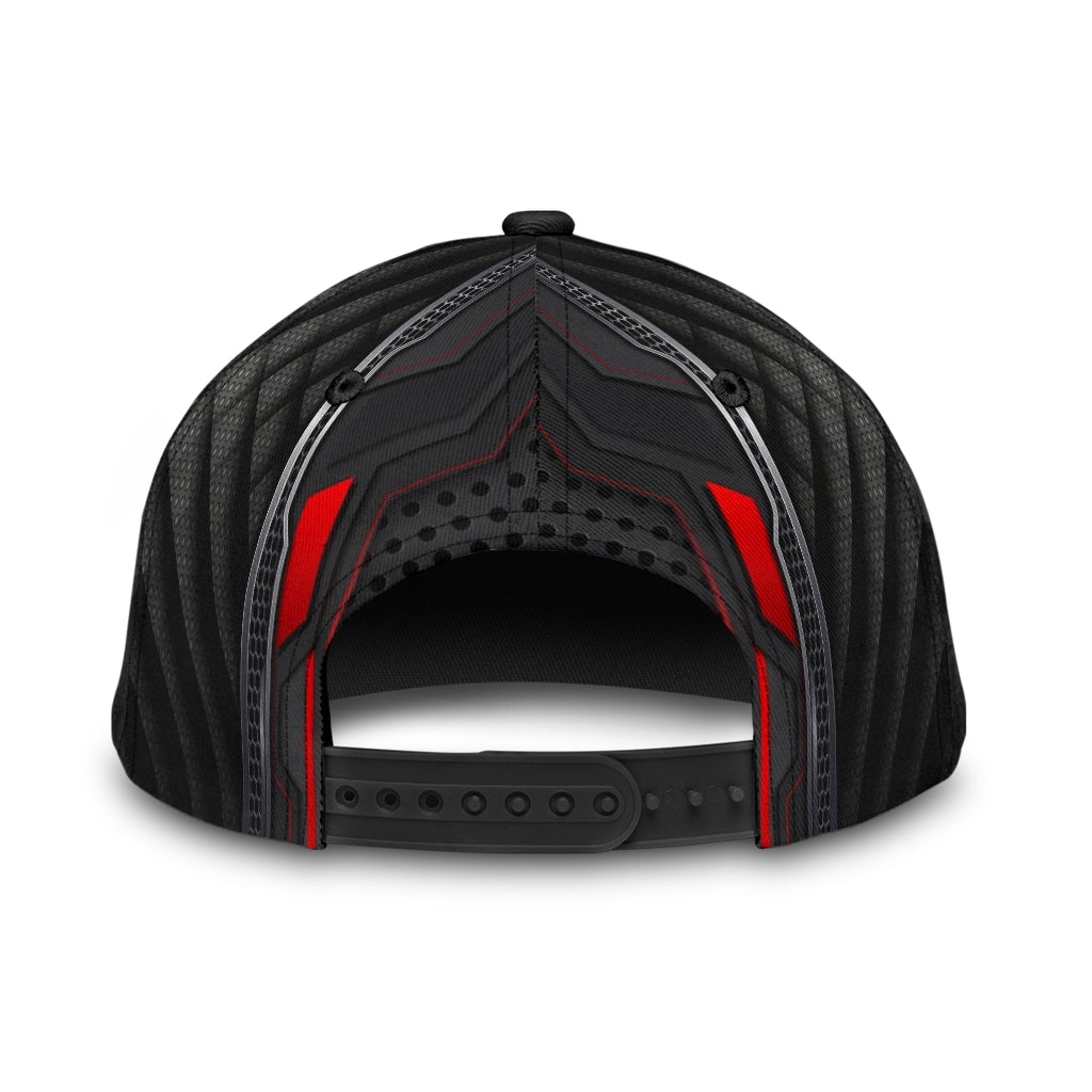 Golf Metal Red Carbon – Classic Cap