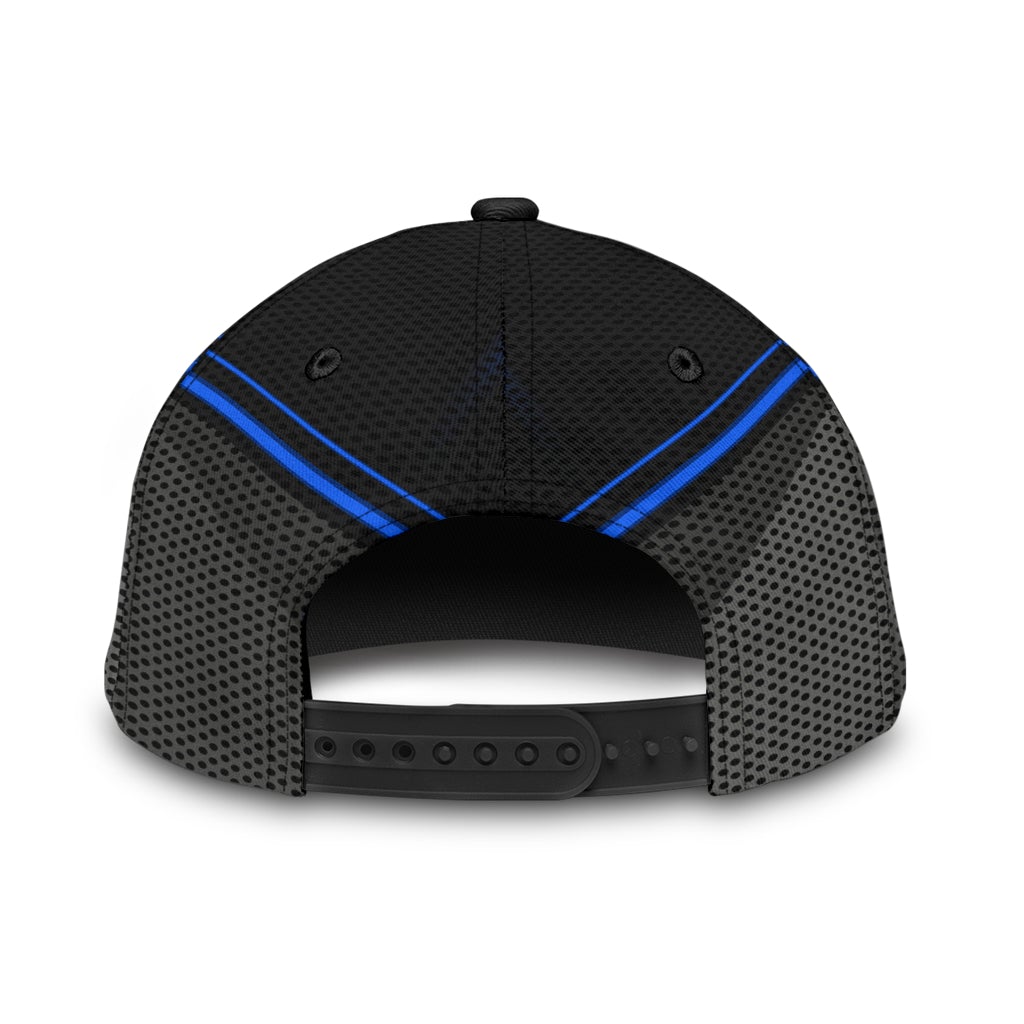 Skull Blue Pattern Style – Classic Cap