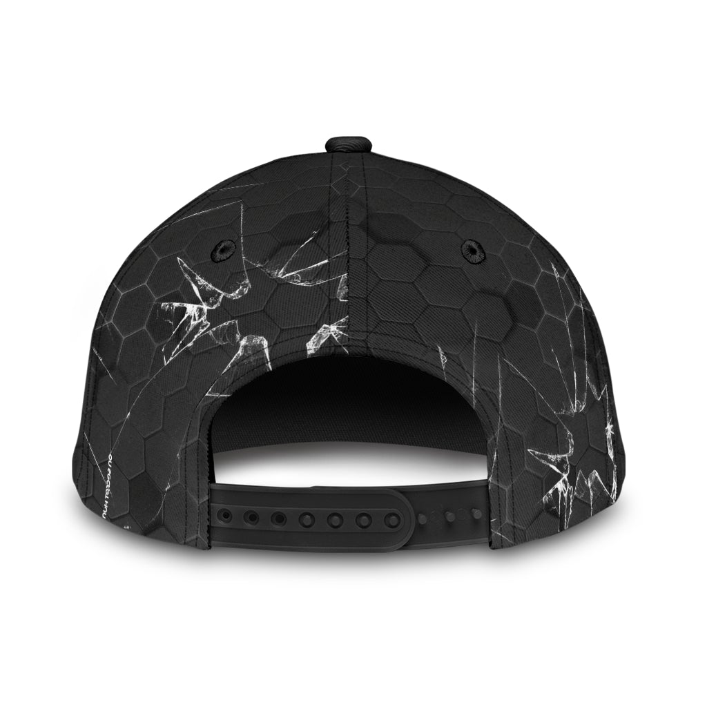 Custom Baseball Breaking Personalized Name Number – Classic Cap