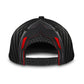 Truck Metal Carbon Black Red – Classic Cap