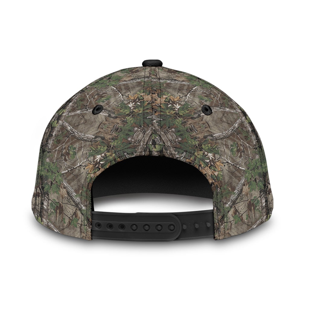 Fishing Pattern Ocean Outdoor Theme – Classic Cap