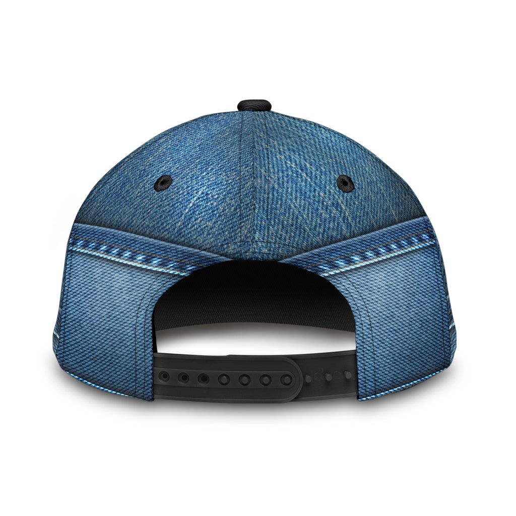 Fishing Zipper American Flag – Classic Cap