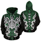Hawaii Turtle Tribal Green Armor Art - 3D Hoodie