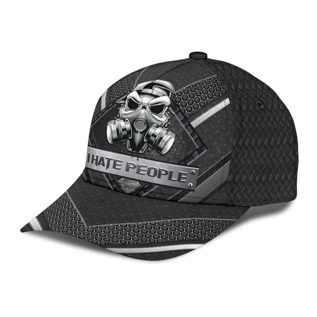 Skull I Hate People – Classic Cap