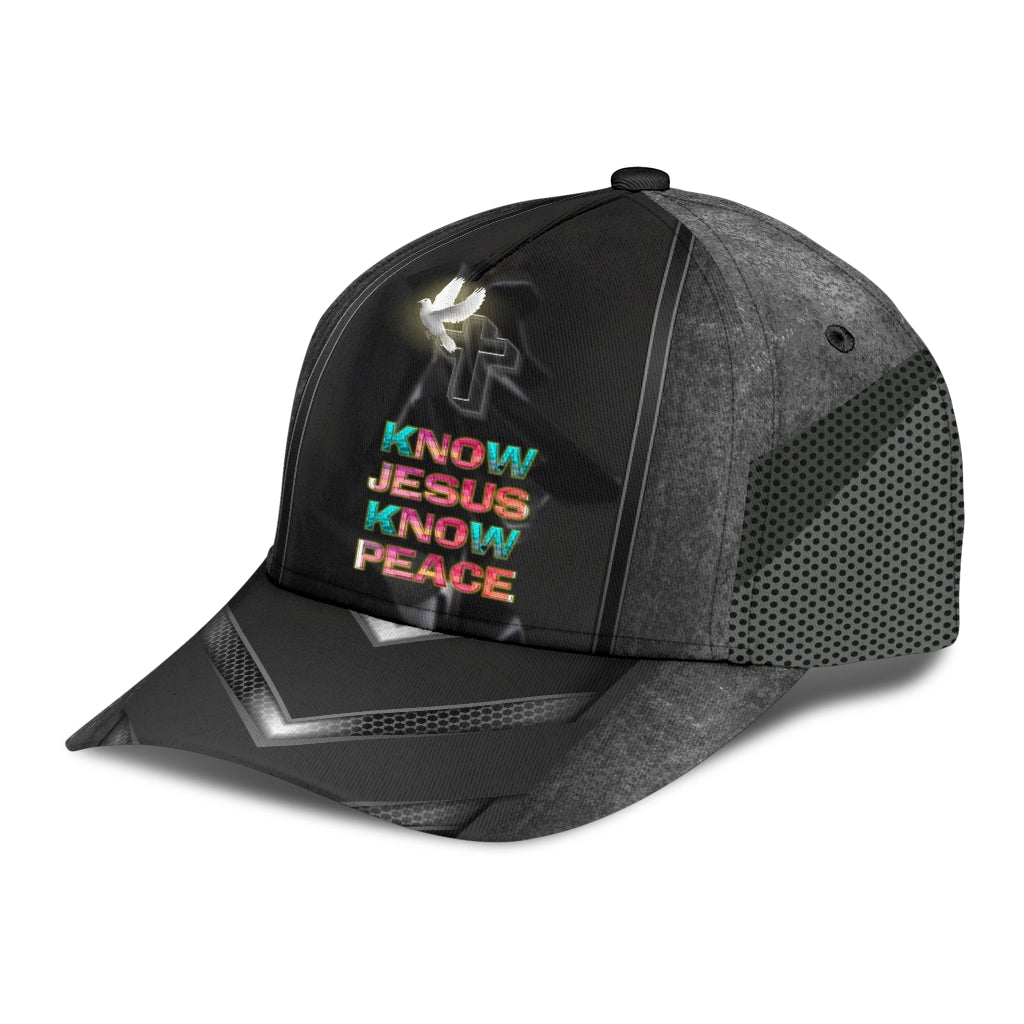 Faith Brings Peace Message – Classic Cap