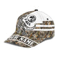 Custom Name T Rex Dinosaur Camo – Classic Cap