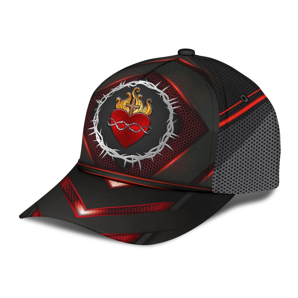 Sacred Heart Faith Message – Classic Cap