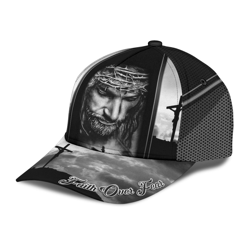 Faith Over Fear Message – Classic Cap