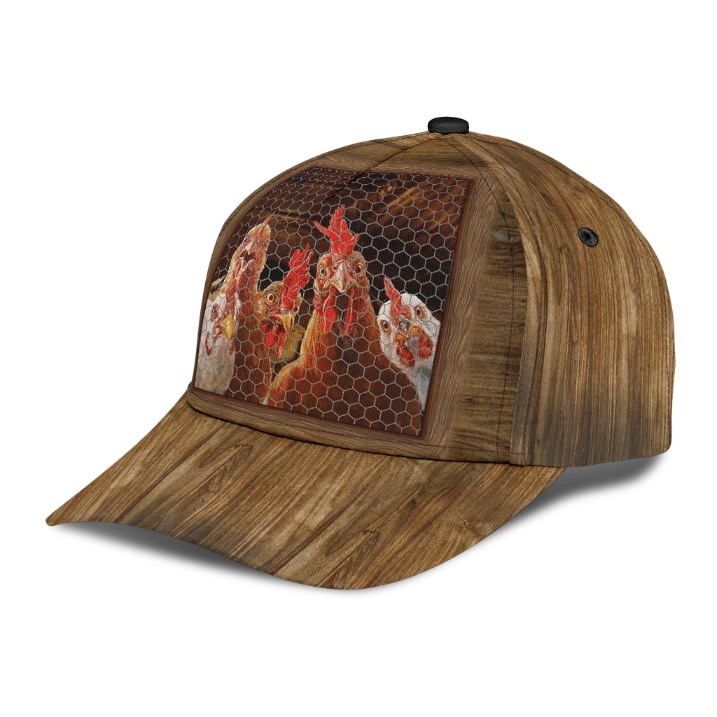 Rooster Family Farm Life Theme – Classic Cap