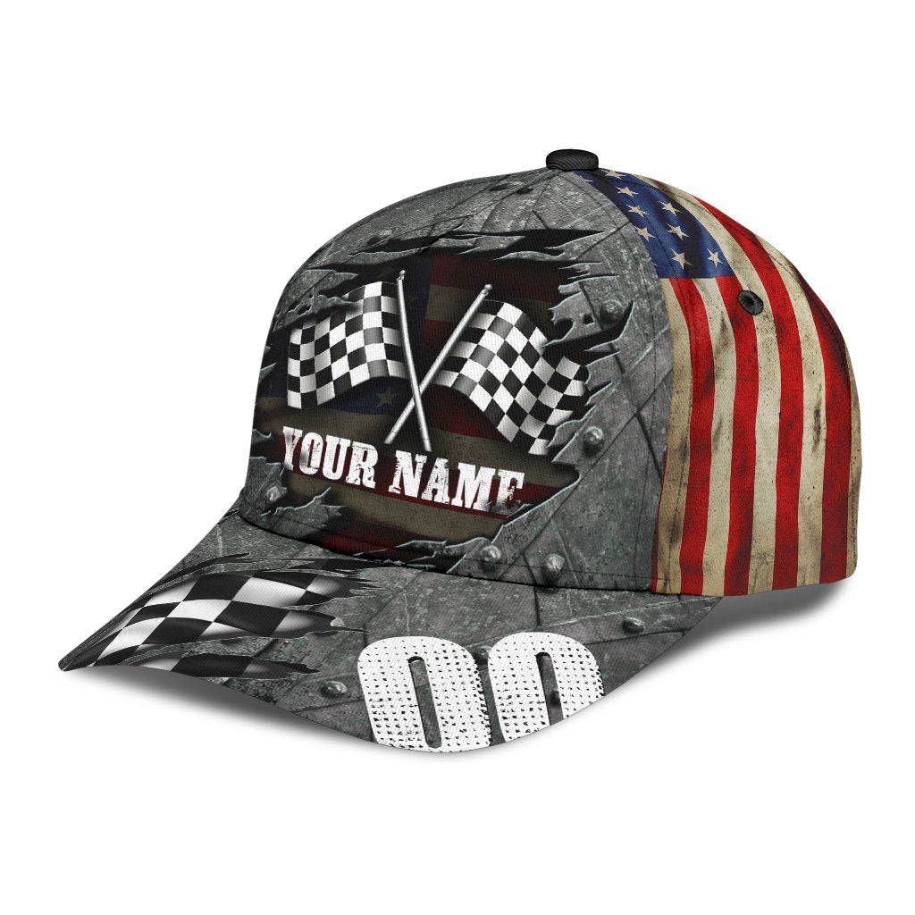 Custom Crack Racing Personalized Name Number – Classic Cap