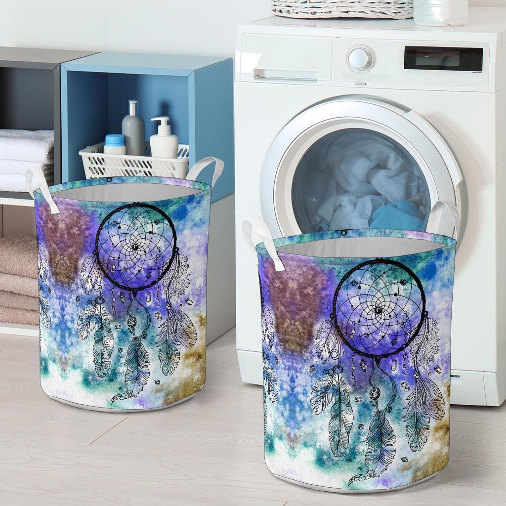 Native Americans Legend Life Limited 1 – Laundry Basket-Owls Matrix