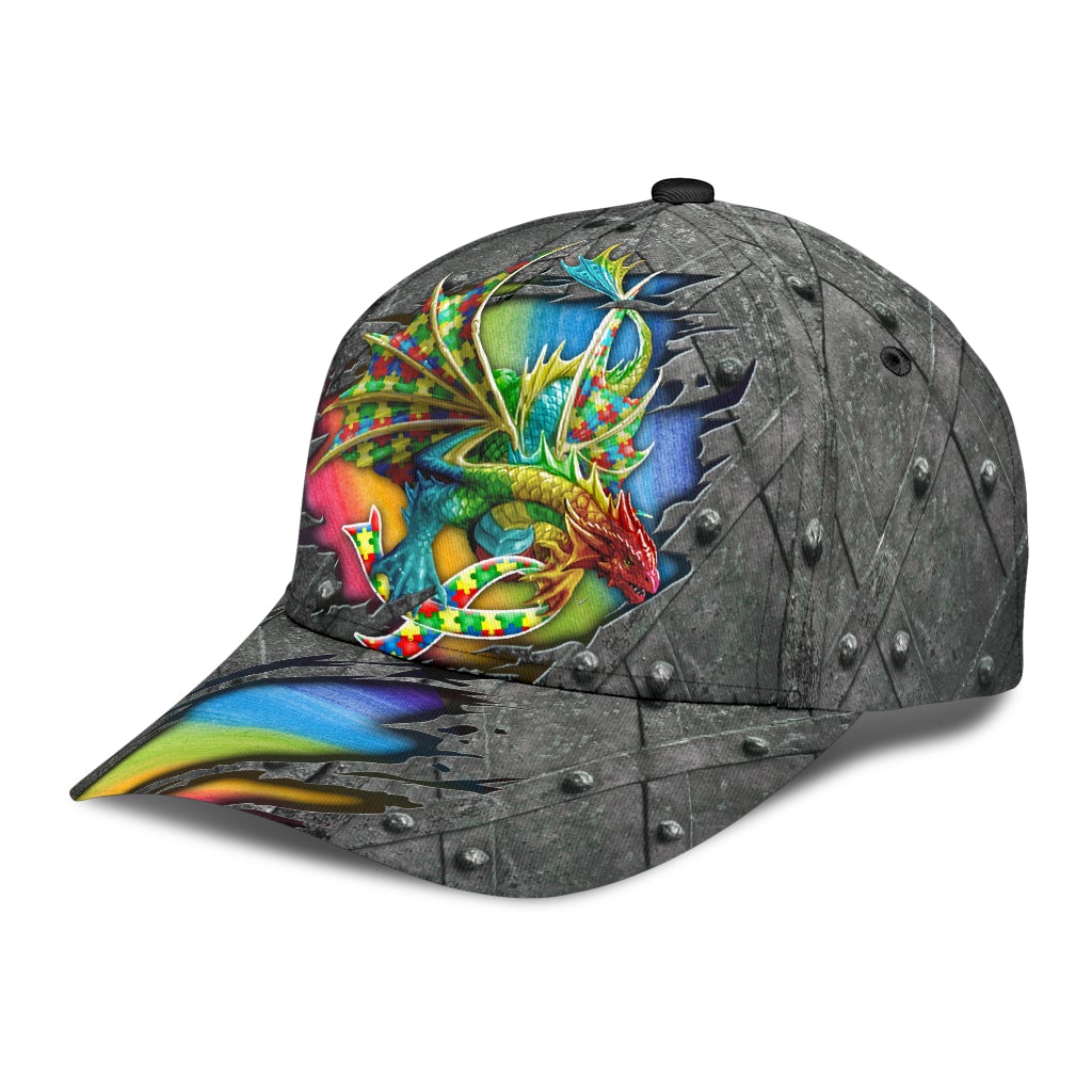 Autism Dragon Unique Awareness Style – Classic Cap