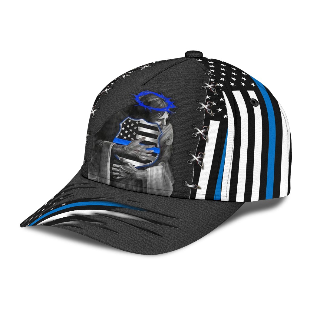Back The Blue Faith Police – Classic Cap