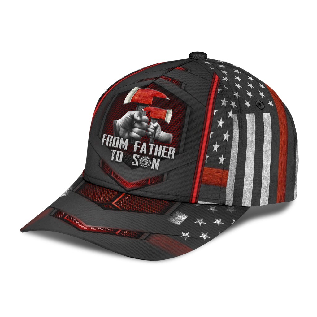Firefighter Father To Son – Classic Cap