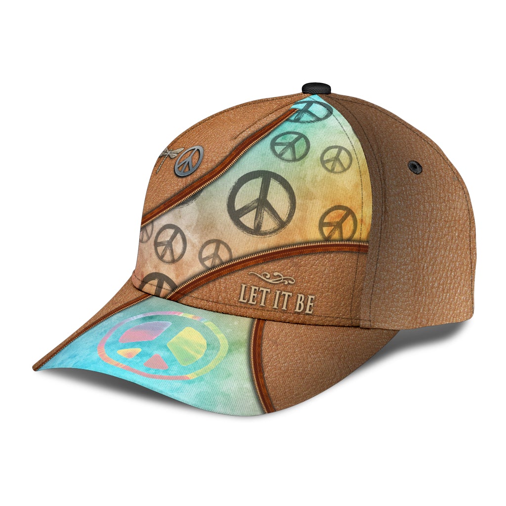 Hippie Let It Be Peace Style – Classic Cap