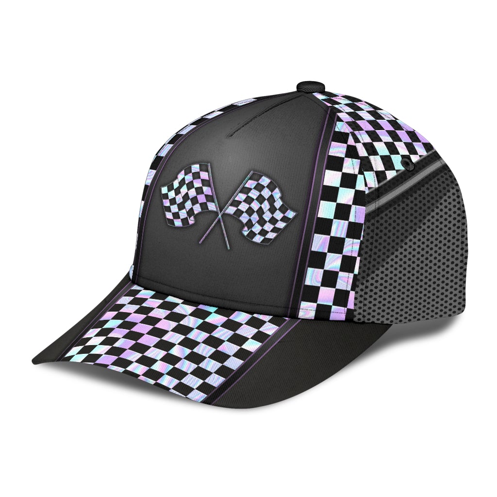 Hologram Pattern Racing Futuristic Style – Classic Cap