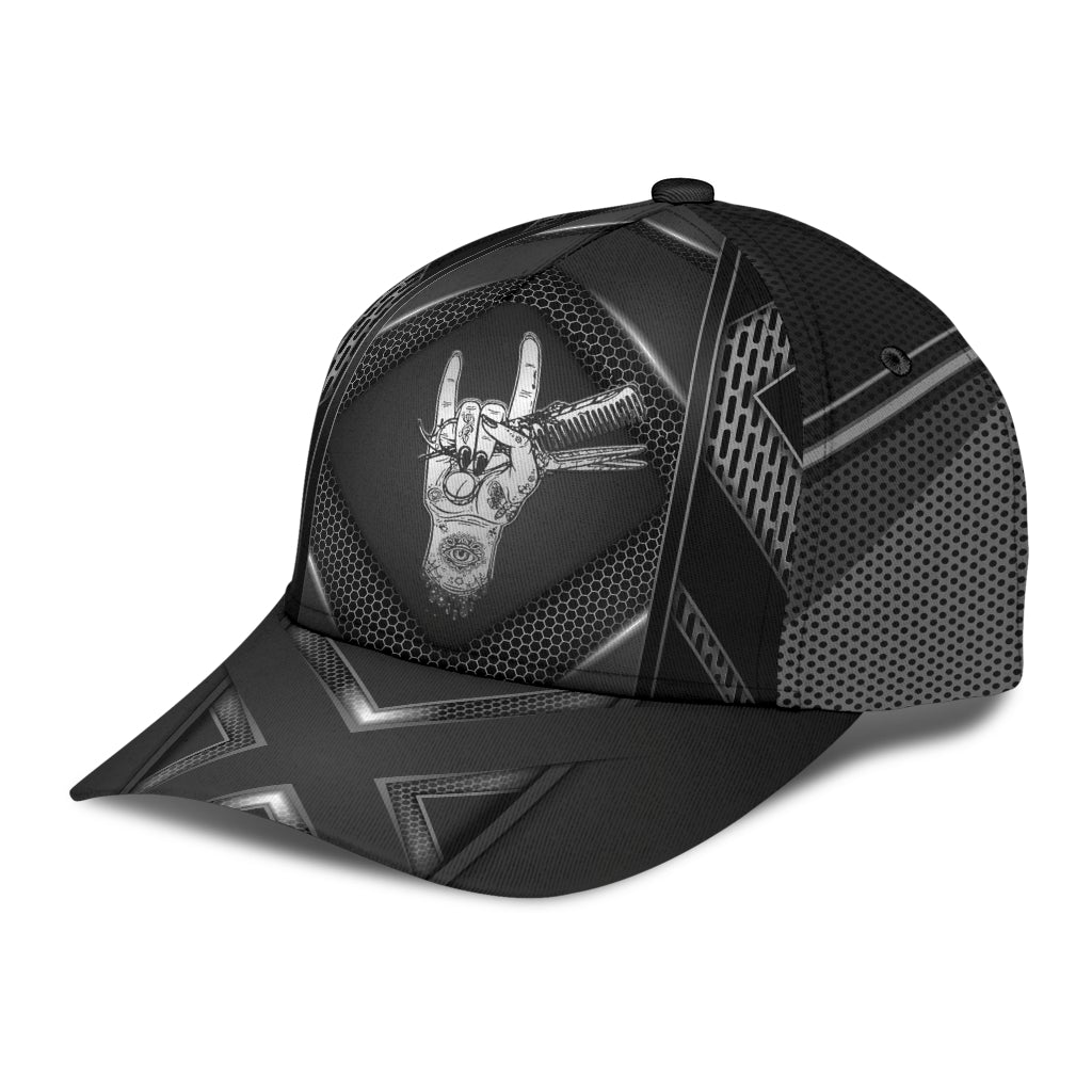 Hairstylist Hustle Barber Life Black Style – Classic Cap