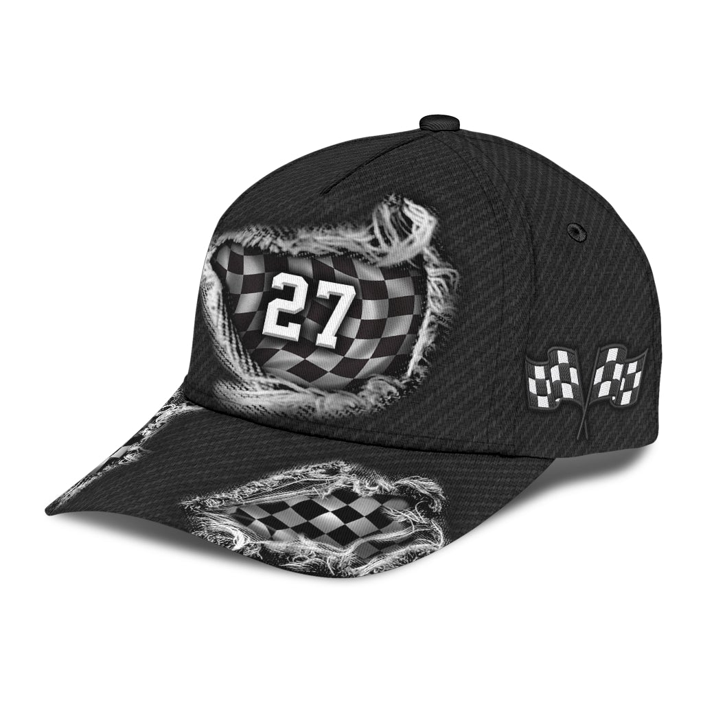Custom Racing Personalized Number – Classic Cap