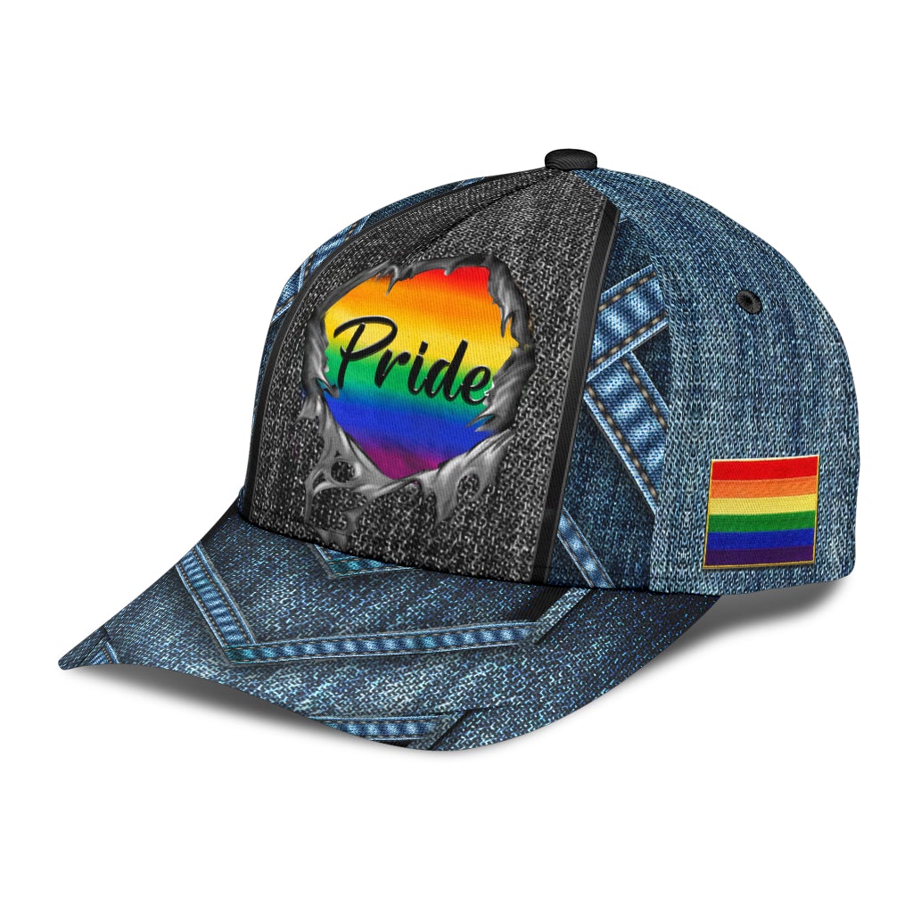LGBT Jean Pattern Pride Style – Classic Cap