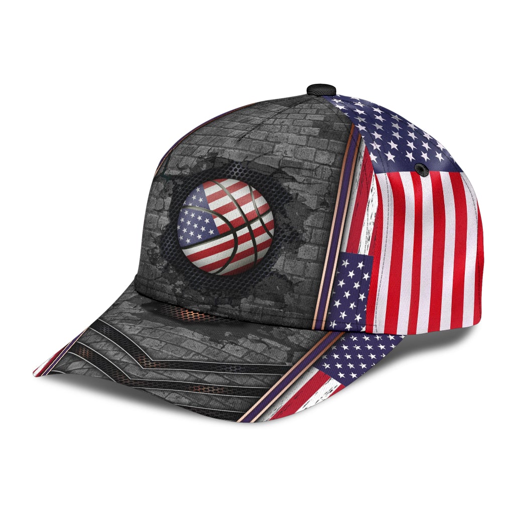 Basketball Wall Crack Pattern – Classic Cap