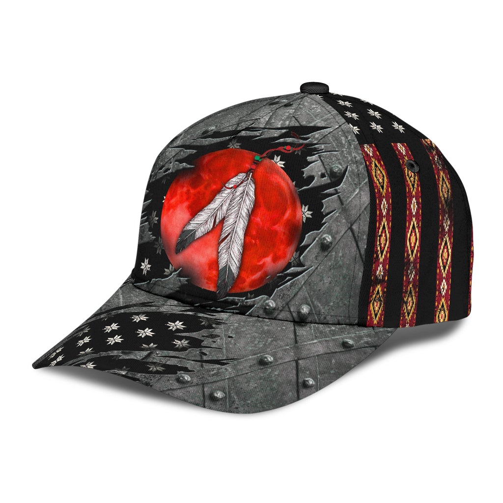 Never Underestimate Native Blood – Classic Cap
