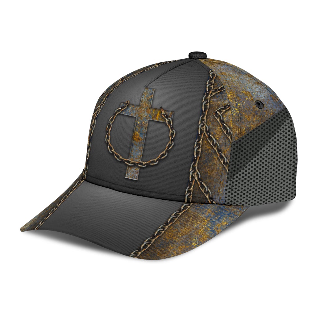 Jesus Cross Thorn Crown Faith Style – Classic Cap