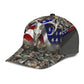 Deer Hunting American Flag – Classic Cap