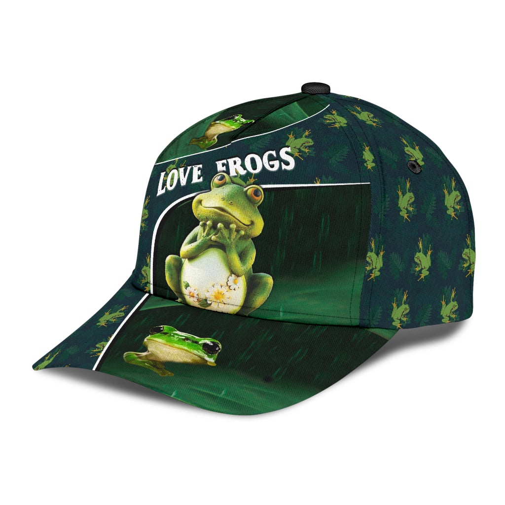 Love Frog Cute Nature Theme – Classic Cap